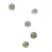 Cabochon rotondi 3mm Labradorite x5