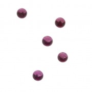 Cabochon rotondi 3mm Garnet x5