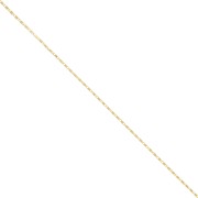 Catena fantasia merletto maglia 1.1 mm Dorato x50cm|raw }}