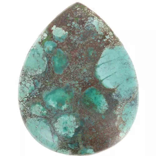 Cabochon pera mm.29x23 Turchese naturale x1