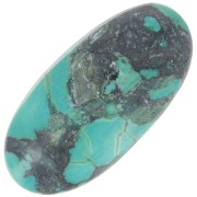Cabochon ovale mm. 30x15 Turchese naturale x1|raw }}