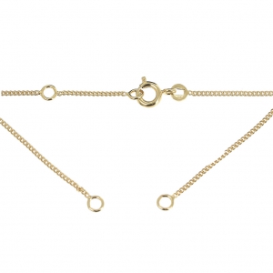 Catena da 1,2 mm per Distanziatore - Placcato oro x42cm