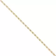 Catena 1,8 mm - Placcato oro 3 micron x50cm