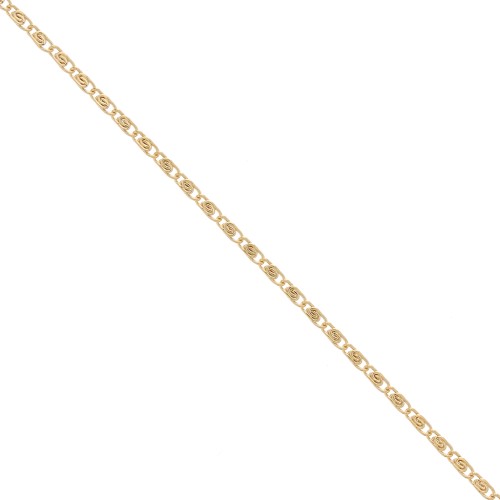 Catena 1,8 mm - Placcato oro 3 micron x50cm