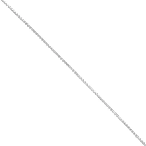 Catena maglia snake 1mm Argento 925 x cm.50