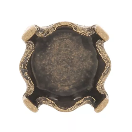 Castone PureCrystal 1088/1122 Rivoli tondo mm. 6 Rame Bronzo