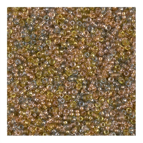 Rocaille Miyuki Duracoat 15/0 3051 - Sparkling Lined Sand Dune Mix x8g