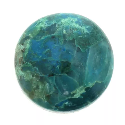 Cabochon tondo mm. 20 Crisocolla