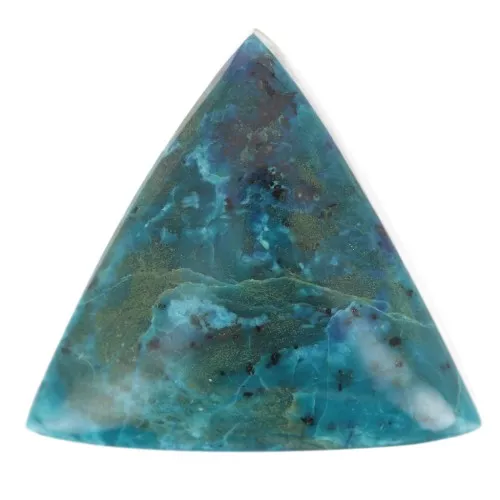 Cabochon triangolo mm. 18 Crisocolla