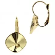 Monachelle per cabochons 4470 12 mm dorato x2