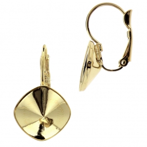 Monachelle per cabochons 4470 12 mm dorato x2