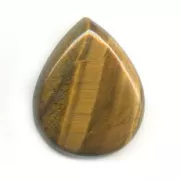 Cabochon pera mm.29x23 Occhio di Tigre
