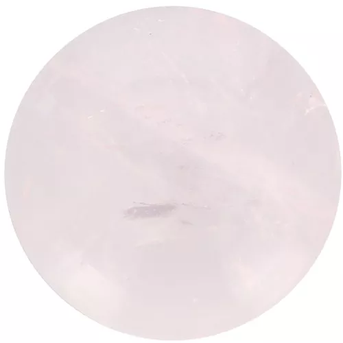 Cabochon tondo mm. 20 Quartzo Rosa