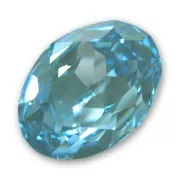 Cabochon PureCrystal 4120 14x10 mm Aquamarine