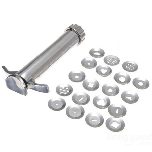 Siringa per modellare 19 dischetti