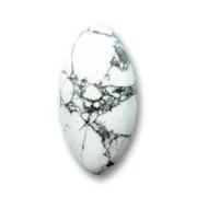 Cabochon ovale mm. 30x15 Howlite