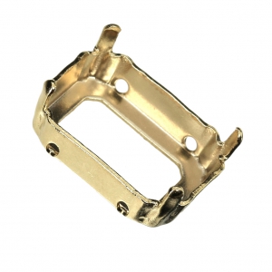 Castone PureCrystal 4610 14x10 mm dorato x1