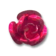 Rose metallo mm. 6 Rosso x10