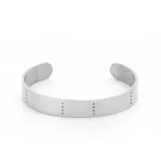 Bracciale per tessitura con Miyuki 10x150 mm Acciaio inox x1