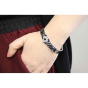 Bracciale per tessitura con Miyuki 10x150 mm Acciaio inox x1