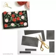 Tela Plastic Canvas rotonda da ricamare e ritagliare 24.1 cm n°7