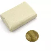 Pasta Cernit traslucida - Glitter dorato (n. 050) x 56 g