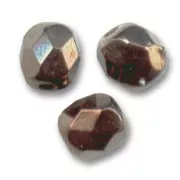 Sfaccettate mm. 3 Jet Bronze x50