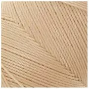 Bobina di filo cerato Linhasita per micro macramè 0,75 mm - Sabbia (924) x228m