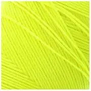 Bobina di filo cerato Linhasita per micro macramè 0,75 mm - Giallo fluo (326) x228m