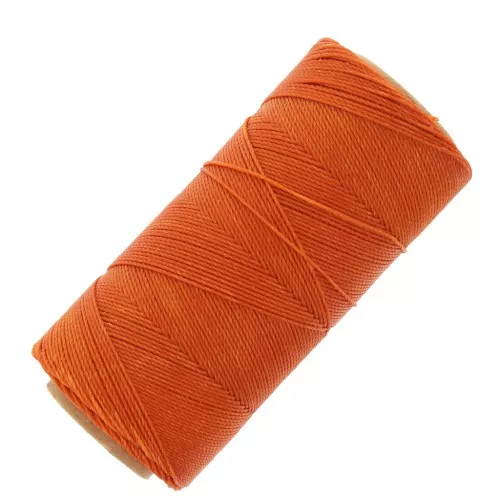 Bobina di filo cerato Linhasita per micro macramè 0,5 mm - Topazio (30) x335m