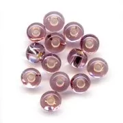 Perla Preciosa 5/0 4,5 mm - Light Amethyst Silver Lined x 20 g