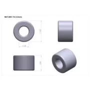 Rocailles Matubo 7/0 - 3.5 mm Opaque Yellow Picasso x10g