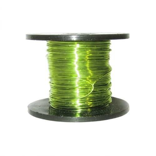 Filo di rame mm. 0.50 Chartreuse x m. 25