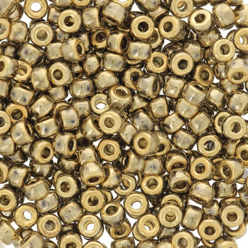 Perla Matubo 8/0 3,15 mm - Full Dorado x10 g