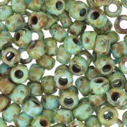 Rocaille Toho 6/0 TO6RY309 - HYBRID - Opaque Cornflower Picasso  x8g