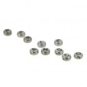 Set di perline alfabeto plastica metallizzata x27 gr