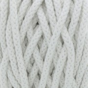 Cordone di cotone per creazioni in macramè Cotton Air 5 mm Bianco x 50m