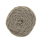 Cordone di cotone per creazioni in macramè Cotton Air 5 mm Beige x 50m|raw }}
