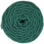 Cordone di cotone per creazioni in macramè Cotton Air 5 mm Verde Bottiglia x 50m|raw }}