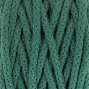 Cordone di cotone per creazioni in macramè Cotton Air 5 mm Verde Bottiglia x 50m