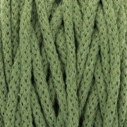 Cordone di cotone per creazioni in macramè Cotton Air 5 mm Verde x 50m