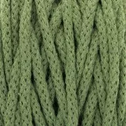Cordone di cotone per creazioni in macramè Cotton Air 5 mm Verde x 50m