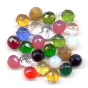 Sfaccettature assortite 12 mm - Multicolore x50g