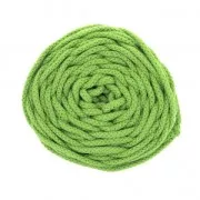 Vert Menthe - Cordone di cotone per creazioni in macramè Cotton Air 5 mm Verde chiaro x 50m Cordone di cotone per creazioni in macramè Cotton Air 5 mm Verde chiaro x 50m