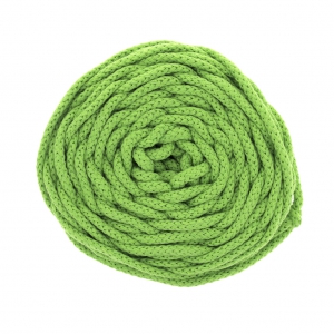 Cordone di cotone per creazioni in macramè Cotton Air 5 mm Verde chiaro x 50m