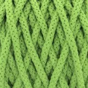 Cordone di cotone per creazioni in macramè Cotton Air 5 mm Verde chiaro x 50m