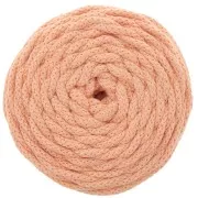 Arancio - Cordone di cotone per creazioni in macramè Cotton Air 5 mm Salmon x 50m Cordone di cotone per creazioni in macramè Cotton Air 5 mm Salmon x 50m