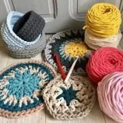 Bobina cordone cotone per creazioni in macramè Cotton  Air 5 mm Mostaza x 50m