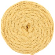 Cordone di cotone per creazioni in macramè Cotton Air 5 mm Giallo pallido x 50m|raw }}