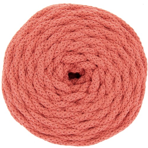 Cordone di cotone per creazioni in macramè Cotton Air 5 mm Arancione x 50m